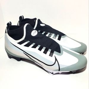 Men's Nike Vapor Edge Pro 360 Football Cleats Grey White Black DQ3670-100 Sz. 13